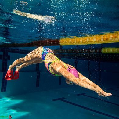 Ласти тренувальні із закритою п'ятою Fins Training MadWave M074710 Помаранчевий 35-36 розмір