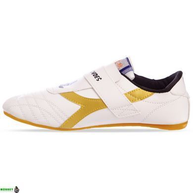 Степки для тхеквондо SP-Sport OB-0190 41 розмір білий-золотий