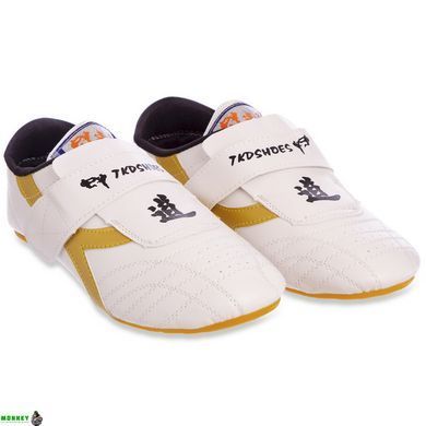 Степки для тхеквондо SP-Sport OB-0190 41 розмір білий-золотий