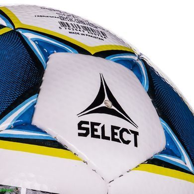 М'яч футбольний SELECT NUMERO 10 IMS №5 білий-синій