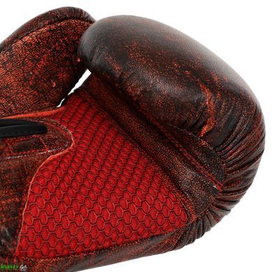 Перчатки боксерские кожаные VELO VL-2209 Черный 10 унции