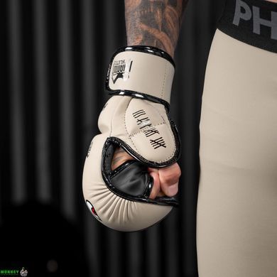 Рукавиці для ММА Phantom Fight Squard Sand L/XL (капа в подарунок)
