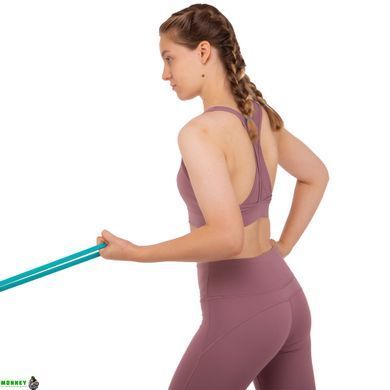 Резинка петля для подтягиваний SP-Sport Fitness LINE FI-9584-1 Зеленый 15-25кг бирюзовый