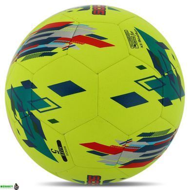 Мяч футбольный HIBRED SOCCER STAR STOKE FB-6035 №5 PU желтый
