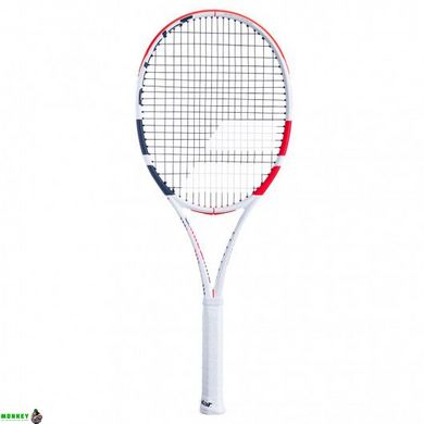 Ракетка Babolat Pure Strike 18/20 unstr white/red/black no cover Gr3