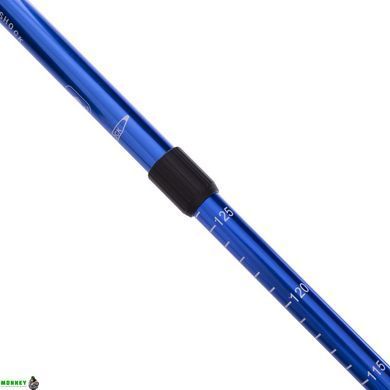 Палка треккинговая (для скандинавской ходьбы) (1шт) SP-Sport TY-3924-1 Синий ENERGIA (алюминий, 3 слож, l-65-135см,)