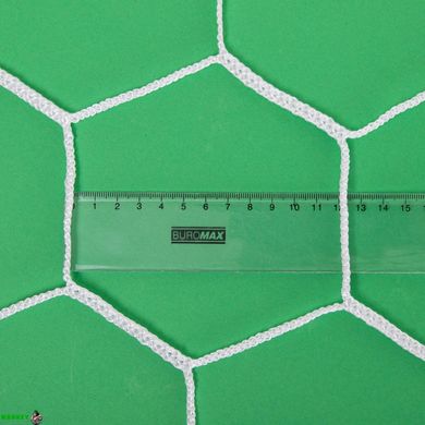 Сітка на ворота футбольні шестикутні CIMA C-6059 7,32x2,44x1,5м 2шт