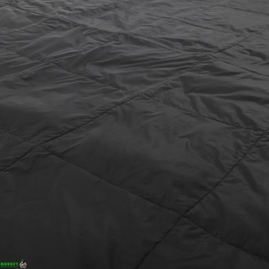 Ковдра туристична PUFFY DOWN BLANKET 4Monster C-BKR-178 Чорний (Нейлон 820D380T, качиний пух, покриття W, R водонепроник., р-р 127x178см, t -20 до 0)