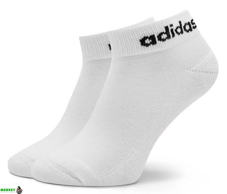 Шкарпетки Adidas C LIN ANKLE 3P білий, чорний, сірий Уні L (43-45)