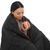 Ковдра туристична PUFFY DOWN BLANKET 4Monster C-BKR-178 Чорний (Нейлон 820D380T, качиний пух, покриття W, R водонепроник., р-р 127x178см, t -20 до 0)