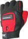 Рукавички для фітнесу і важкої атлетики Power System Power Plus PS-2500 Black/Red XS