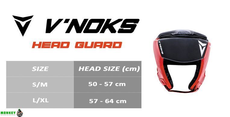 Боксерский шлем V`Noks Lotta Red L/XL