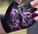 Перчатки для фитнеса MadMax MFG-770 Flower Power Gloves Black/Pink M