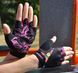 Перчатки для фитнеса MadMax MFG-770 Flower Power Gloves Black/Pink M