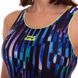 Купальник спортивный для плавания слитный женский MADWAVE FlEX E3 M015020 S-M фиолетовый