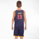 Форма баскетбольна дитяча NB-Sport NBA CHVS 23 4309 M-2XL синій-жовтий
