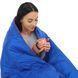Ковдра туристична PUFFY DOWN BLANKET 4Monster C-BKR-178 Чорний (Нейлон 820D380T, качиний пух, покриття W, R водонепроник., р-р 127x178см, t -20 до 0)
