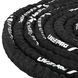 Канат для кроссфита в защитном рукаве BATTLE ROPE LiveUp LP8172-15 15м черный