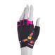Перчатки для фитнеса MadMax MFG-770 Flower Power Gloves Black/Pink M