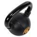 Гиря тренировочная цельная стальная с PVC покрытием Mdbuddy TA-5428-12 вес 12кг черный