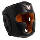 Шлем боксерский с полной защитой кожаный VELO VL-8193 M-XL цвета в ассортименте