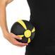 Мяч медицинский медбол Zelart Medicine Ball FI-5122-1 1кг черный-желтый