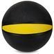 Мяч медицинский медбол Zelart Medicine Ball FI-5122-1 1кг черный-желтый