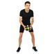 Мяч медицинский медбол Zelart Medicine Ball FI-5122-1 1кг черный-желтый