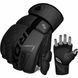Рукавиці для ММА RDX F6 KARA Matte Black L (капа у комплекті)