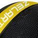Мяч медицинский медбол Zelart Medicine Ball FI-5122-1 1кг черный-желтый