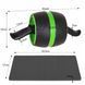 Ролик (колесо) для преса з поворотним механізмом Springos AB Wheel FA5010 Black/Green