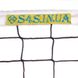 Сетка для волейбола SP-Planeta ЕВРО НОРМА ЛАЙТ SO-2076 9,5x1,0м черный-белый