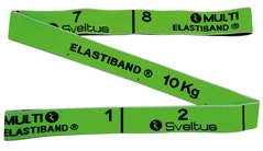 Эспандер для фитнеса Sveltus Multi Elastiband универсальный 10 кг Зеленый (SLTS-0103)