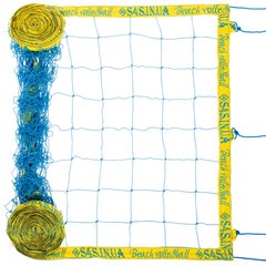 Сітка для волейболу SP-Planeta Економ12 Норма SO-9552 9x0,9м синій-жовтий