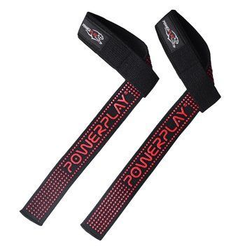 Лямки для тяги PowerPlay PP 7064 Black черно-красные