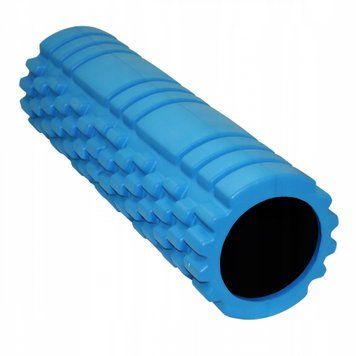 Массажный ролик (валик, роллер) SportVida EVA 45 x 14 см SV-HK0213 Blue