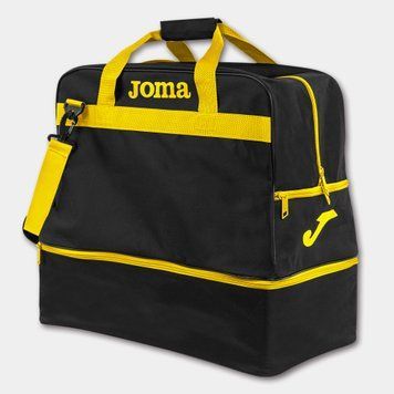 Сумка спортивная Joma TRAINING III LARGE черно-желтый Уни 48х49х29см