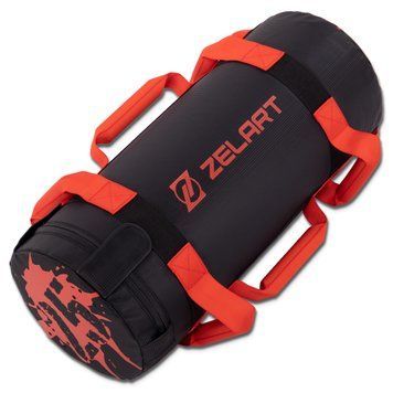 Мішок для кросфіту та фітнесу Zelart TA-7825-25 25кг червоний