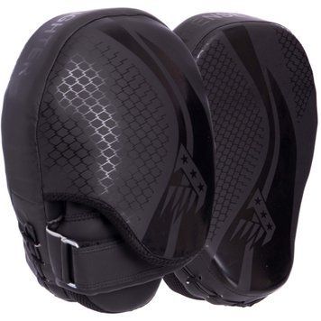 Лапа Вигнута для боксу та єдиноборств VELO VL-2228 Чорний 25x18x11см 2шт