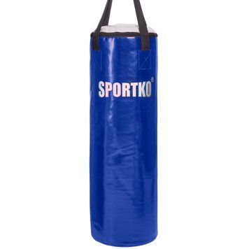 Мішок боксерський Циліндр ремінне кріплення SPORTKO MP-3 Синій висота 85см