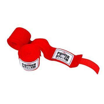 Бінти для боксу Power System PS-3404 Red (4м)