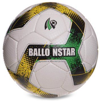 Мяч футбольный №5 LENS BALLONSTAR LN-09,10 (№5, 5 сл., сшит вручную,)