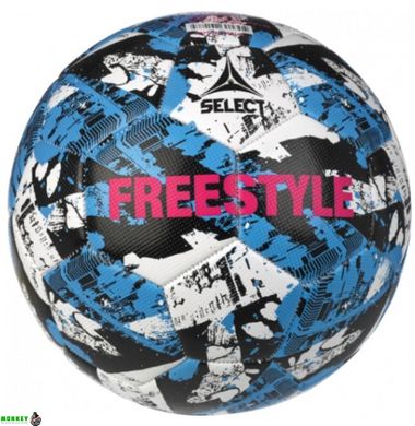 Мяч футбольный Select FREESTYLE v23 синий, черный