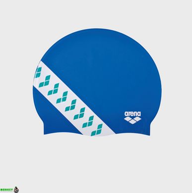 Шапка для плавания Arena TEAM STRIPE CAP голубой OSFM Уни