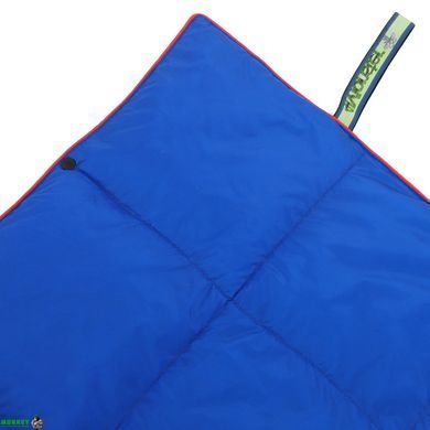 Ковдра туристична PUFFY DOWN BLANKET 4Monster C-BKR-178 Синій (Нейлон 820D380T, качиний пух, покриття W, R водонепроник., р-р 127x178см, t -20 до 0)
