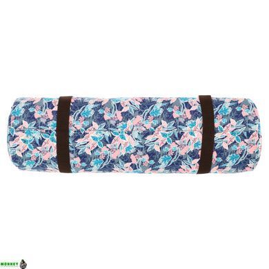 Сумка для йога коврика KINDFOLK Yoga bag SP-Sport FI-6969-5 розовый-голубой