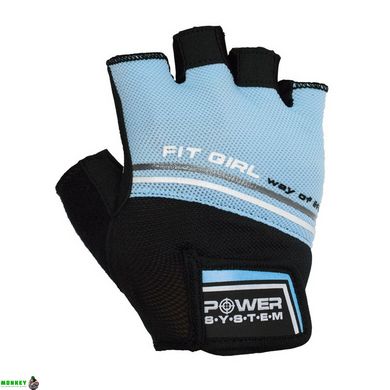 Рукавички для фітнесу і важкої атлетики Power System Fit Girl Evo PS-2920 Blue XS