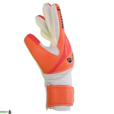 Перчатки вратарские юниорские Joma HUNTER 400909-042 (PVC, PL, р-р 4-8, к400909-042 Коралловый-белый 6)