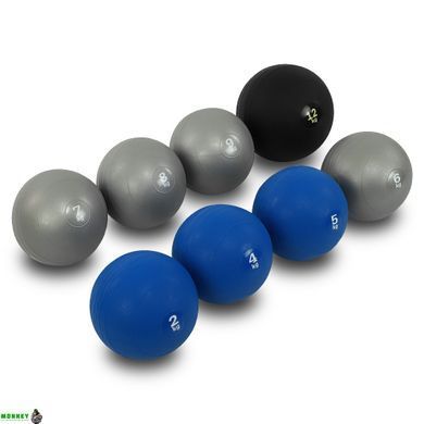 Мяч медицинский слэмбол для кроссфита Record SLAM BALL FI-5165-12 12кг черный