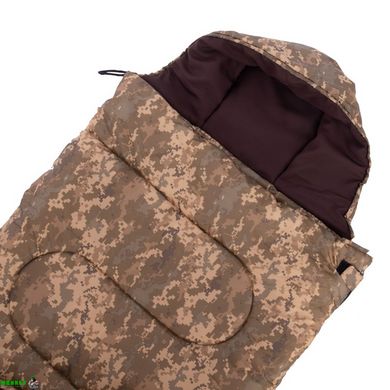 Спальный мешок одеяло с капюшоном левосторонний CHAMPION Турист SY-4733-L цвета в ассортименте